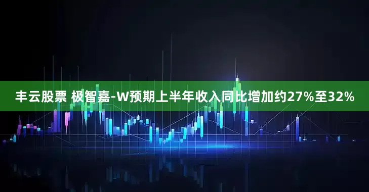 丰云股票 极智嘉-W预期上半年收入同比增加约27%至32%